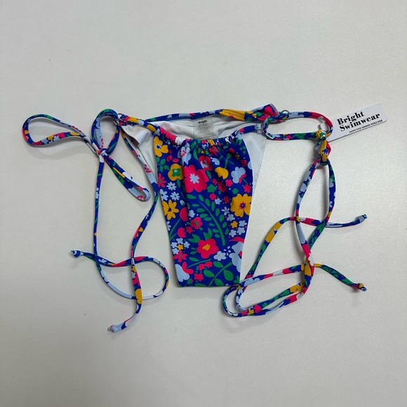 Bright Swimwear floral bikini bottoms. - Picture 3 of 5